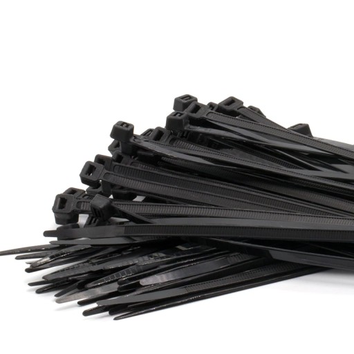 KABELOVÉ VIAZAČKY ČIERNE KABELOVÉ VIAZAČKY 100 KS 2,5X100mm