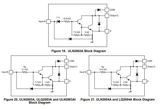 Integrovaný obvod ULN2003A G4 SOP-16 SMD Darlington