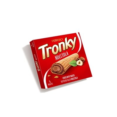 Oblátka s orechovou náplňou 5 kusov Tronky Nocciola FERRERO 90g