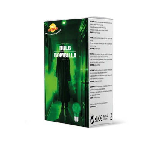 ZELENÁ LED ŽIAROVKA 220V 5W HALLOWEENSKÉ DEKORÁCIE