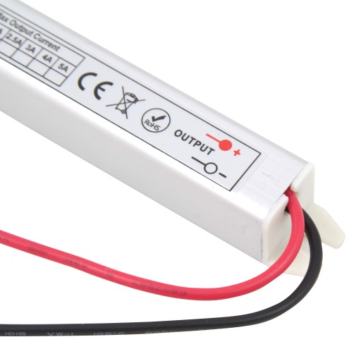 12V 60W 5A ULTRA SLIM zdroj pre LED pásy IP20