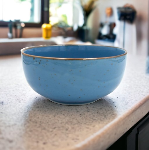 Alumina Rustic Blue Šalátová misa 16,5 cm