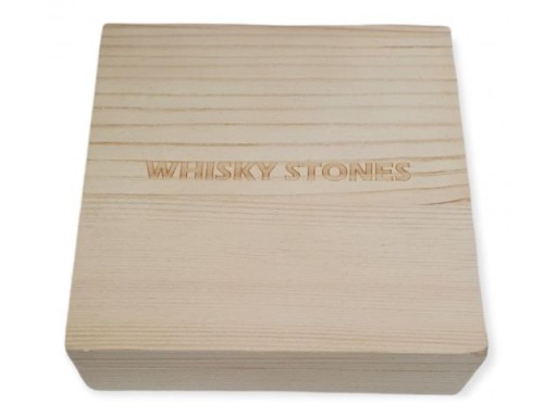 ICE STONES WHISKEY kocky Drevené balenie 12 kusov Whisky SET