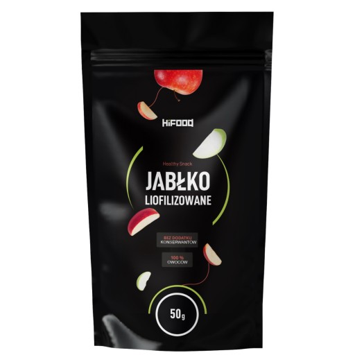 Lyofilizované jablko 50g kusy HiFOOD Skinless PREMIUM