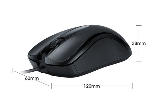 USB OPTICKÁ POČÍTAČOVÁ MYŠ T-WOLF V12