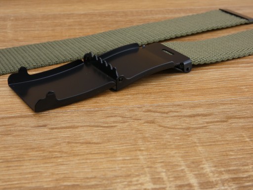 MILITARY taktický opasok na pánske nohavice, čierny, 130 cm