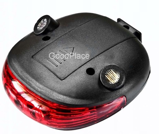 SVETLÁ lampa na bicykel LAMPA 5LED LASEROVÁ RÚČKA