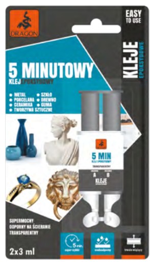 Univerzálne epoxidové lepidlo 5 minút 2*3 ml