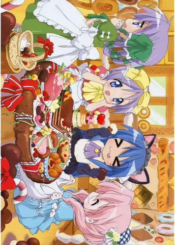 Anime Manga Plagát Lucky Star ls_061 A3