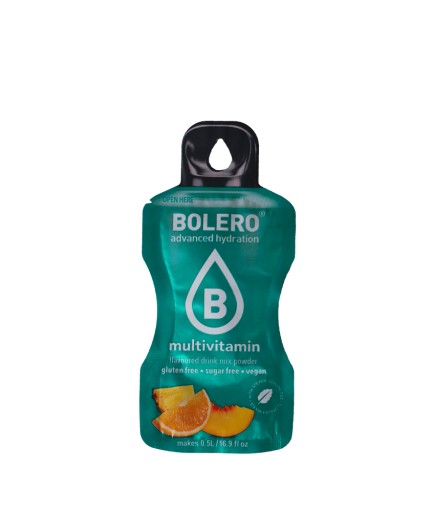 6x BOLERO NÁPOJ ZMES CHUTÍ PRÁŠOK NA SÝTIK BEZ CUKRU DO VODY SÓDKA