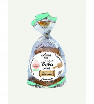 ANIA BABIČKA ANI OAT COOKIES NATURAL 100G eko