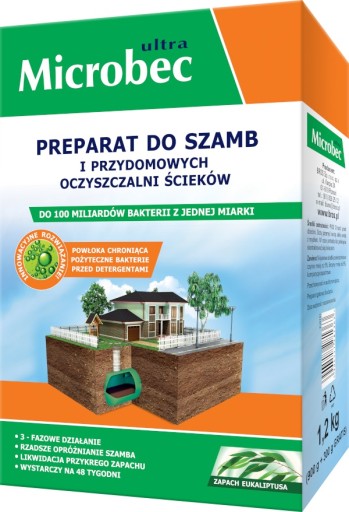 Prípravok na septik prášok Bros 0 l 0,025 kg