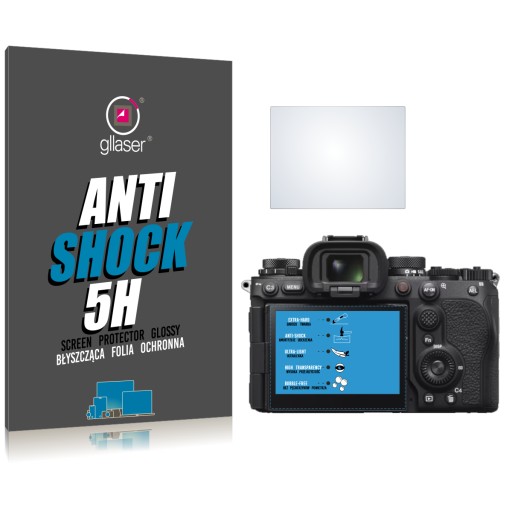 Ochranná fólia Glaser Anti-Shock 5H pre Sony A9 III