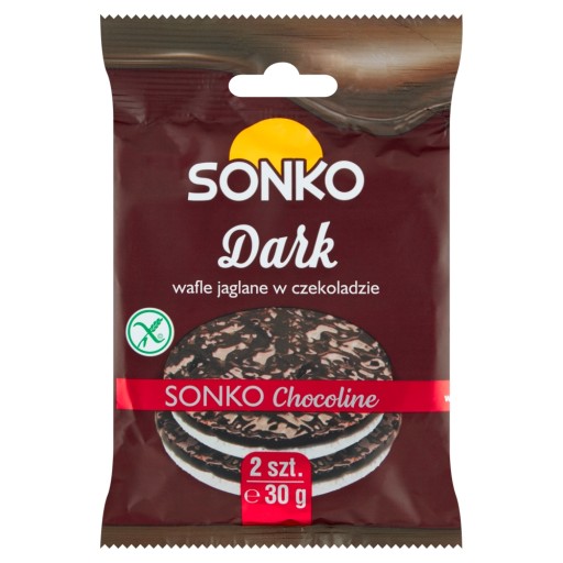SONKO Prosové oblátky v čokoláde 30g