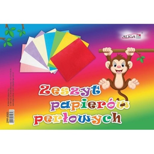 FAREBNÝ PAPIER B5 8 FAREB PEARL ALIGA