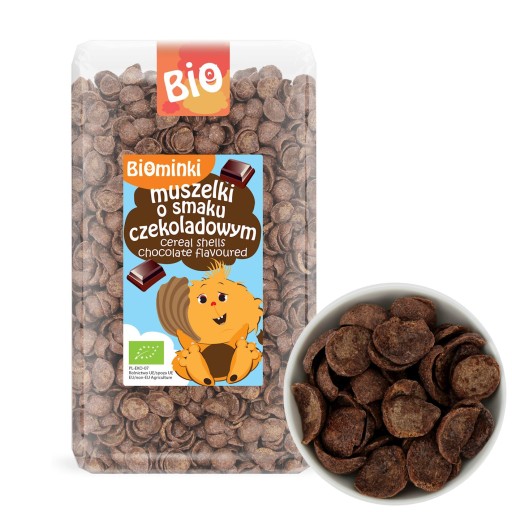 BIOMINKI BIO ŠUPINKY ČOKOLÁDOVÉ CHRUPKY RAŇAJKY OBJEDNAČKA ECO 300 g