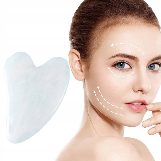 GUA SHA MASÁŽNY KAMEŇ NA TVÁR, JADE TANIER