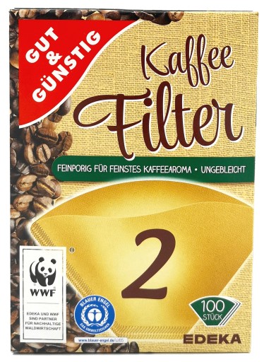 Filtre na kávu Gut & Günstig č