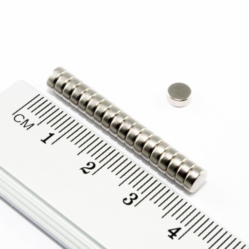 VALEC NEODYMOVÝ MAGNET 5x2 N38 SADA 50 KS