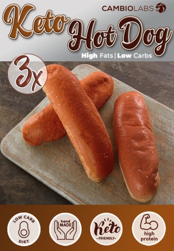 HOT DOT BUN Ketogénna diéta KETO BREAD - pre diabetikov a diabetikov
