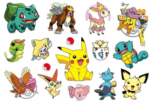 UMÝVAJÚCE TETOVANIE PRE DETI POKEMON GO CG219