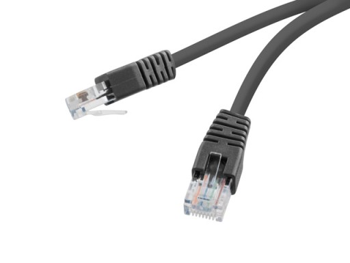 Gembird PP12-3M/BK UTP sieťový kábel kat.5e Patch kábel RJ-45 (3 m) čierny