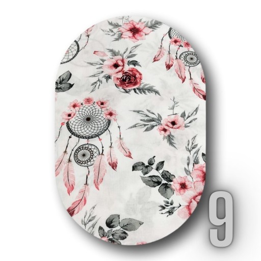 Obliečka do gondolového kočíka s gumičkou Girl Patterns