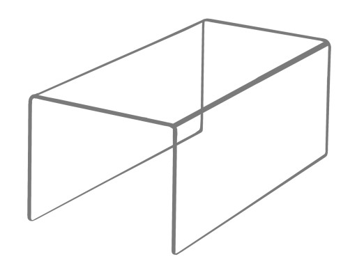 STOJAN STOJAN DISPLEJ PLEXI STEP 20/10 cm
