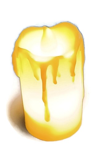SVIEČKA LED SVIEČKA AKUMULÁTOROVÁ SVIEČKA 7 CM