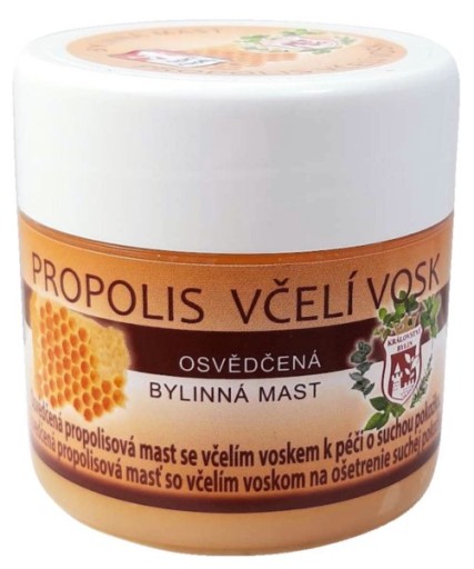 Propolisová masť s včelím voskom 150 ml