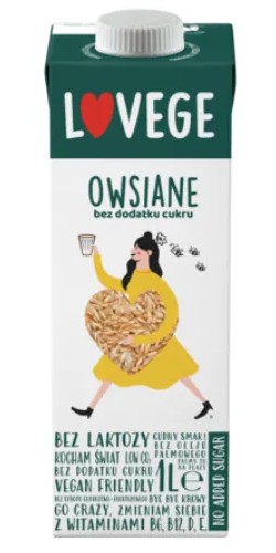 Sante Lovege ovsené mlieko ovsené 1 l / 1000 ml