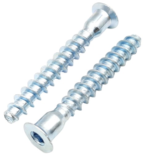100x skrutka na nábytok Confirmat 7 x 50 mm