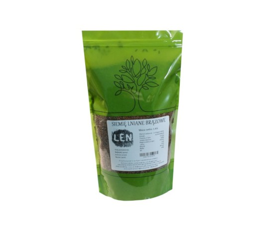 HNEDÝ ĽAN MLETÝ ĽAN 1kg EKOBI