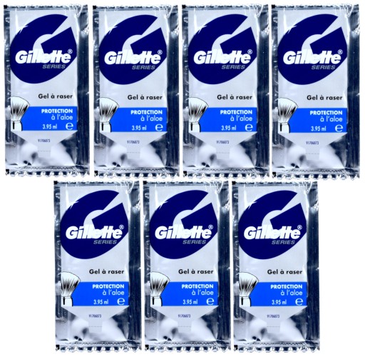 GILLETTE OCHRANNÝ GÉL NA HOLENIE SET 7 ks