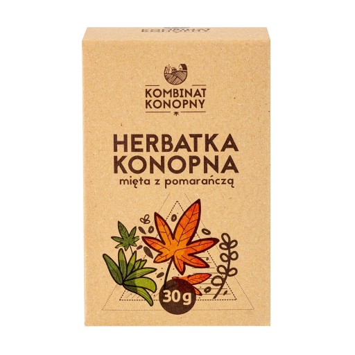 Kombinat Konopný čaj Konopný čaj mäta/pomaranč