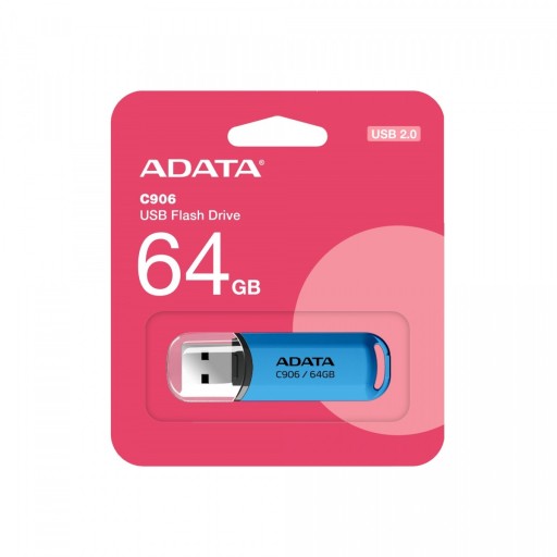 ADATA Pendrive C906 64GB USB 2.0 modrý