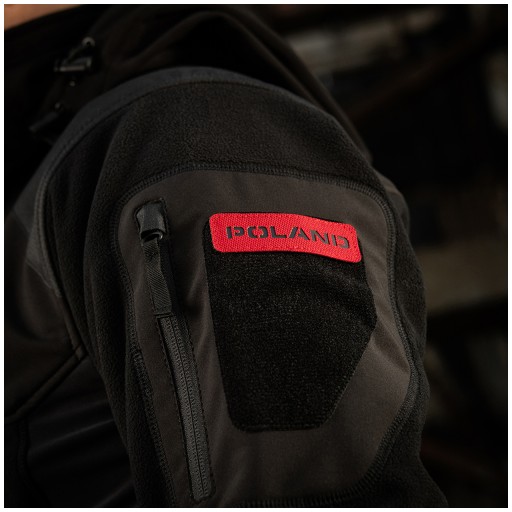 PATCH POLAND LASER suchý zips M-Tac 25x80 ČERVENÝ