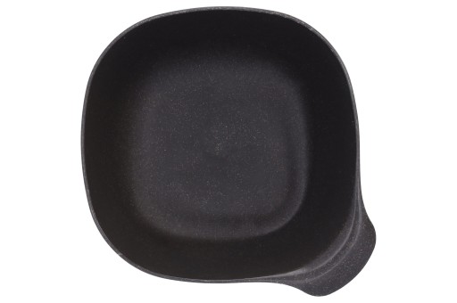 MISKA NA OBALU S RÚČKOU 0,75L MÁLA 14x17 CM MISKA HNEDÁ PLAST BIO