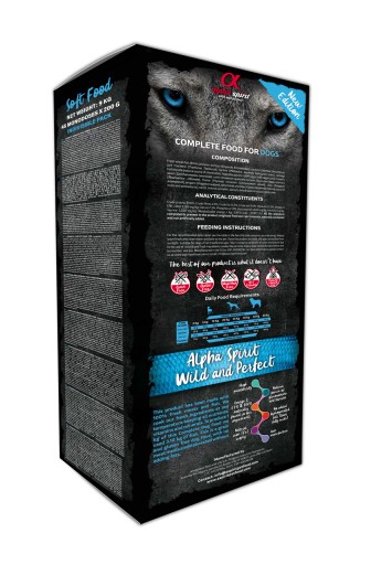 Krmivo Alpha Spirit Wild Fish 85% Podnos na ryby 200g
