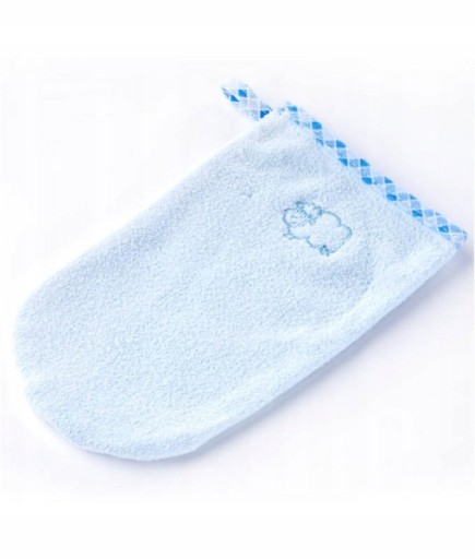 BC BABY WASH GLOVE MODRÁ
