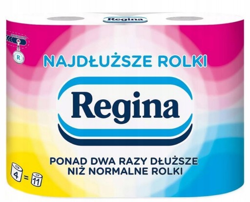 REGINA papier NAJDLHŠIE VALCE 4 KS.