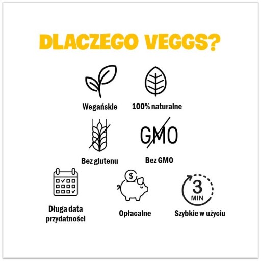 VEGGS rastlinná vegetariánska náhradka vajec 102g
