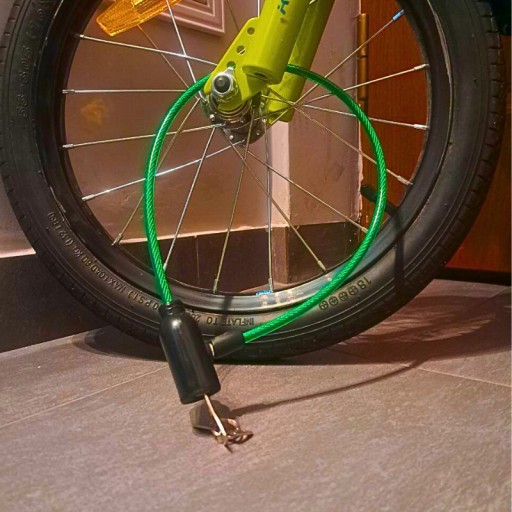BEZPEČNOSTNÝ ZÁMEK BICYKLA ZÁMOK BICYKLA ZÁMKA NA BICYKEL