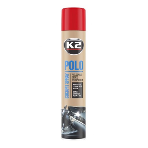 K2 POLO COCKPIT PLASTOVÝ LESK V spreji ČEREŠŇA 750ml