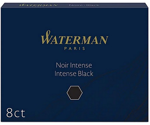 Náplne do pera WATERMAN čierne 8 ks.