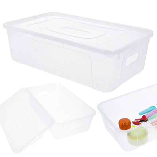 5L PLASTOVÁ NÁDOBA S KRABIČKOU ORGANIZÁTORA