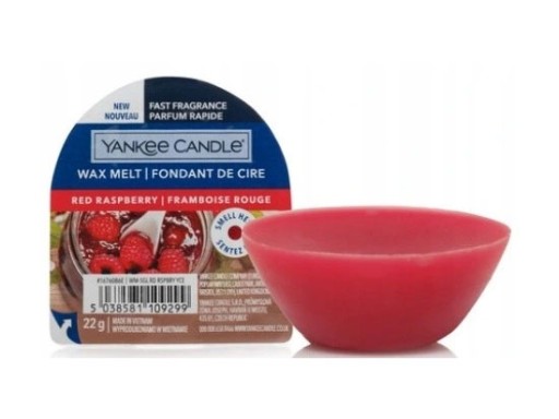 Vosk s vôňou Yankee Candle Červená malina