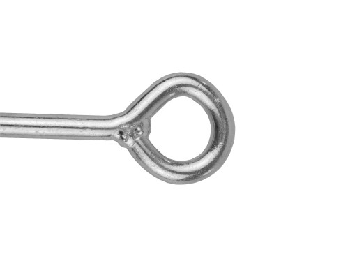 Obyčajná karabina, pozinkovaná, 4 mm