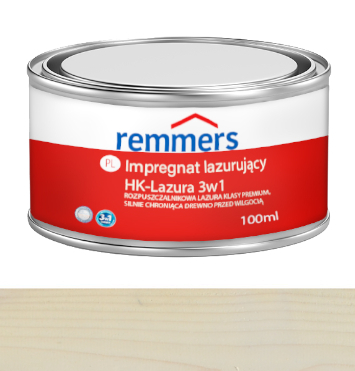 Remmers HK-Lasur impregnácia Vzorka 100ml Biela