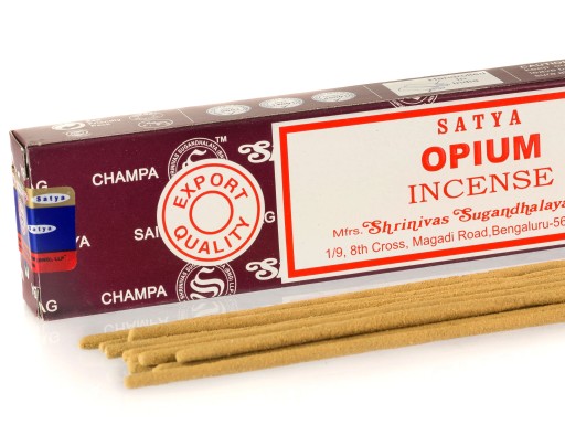 NAG CHAMPA SATYA POLLEN vonné tyčinky 15g Ópium
